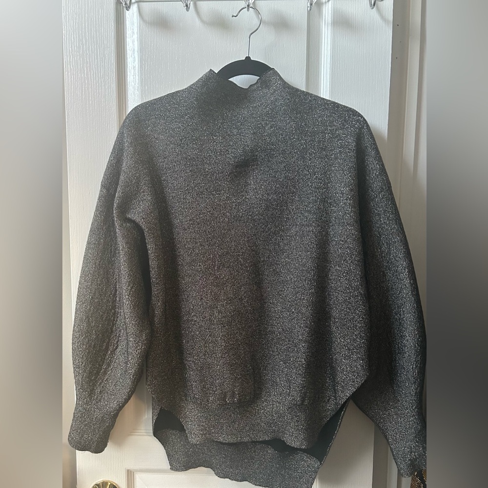 Sweater silver sparkly